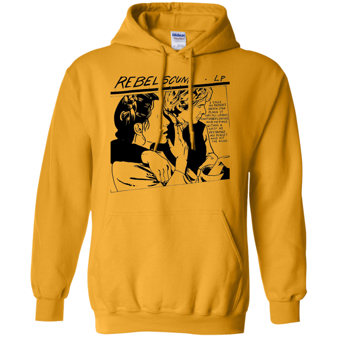 Sweatshirts Gold / Small Rebel Scum Pullover Hoodie