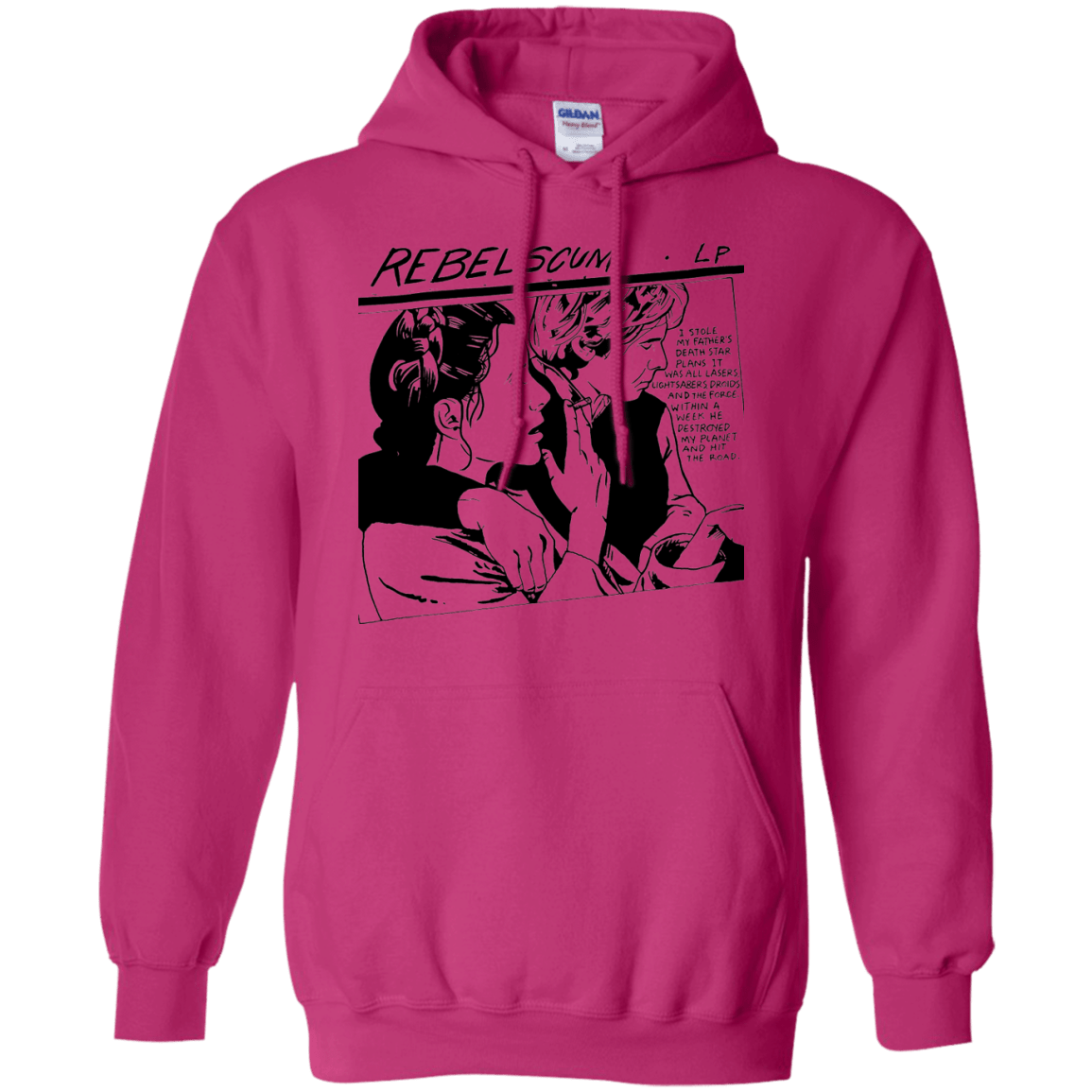 Sweatshirts Heliconia / Small Rebel Scum Pullover Hoodie