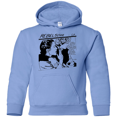 Sweatshirts Carolina Blue / YS Rebel Scum Youth Hoodie