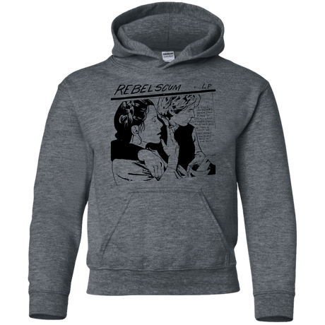 Sweatshirts Dark Heather / YS Rebel Scum Youth Hoodie