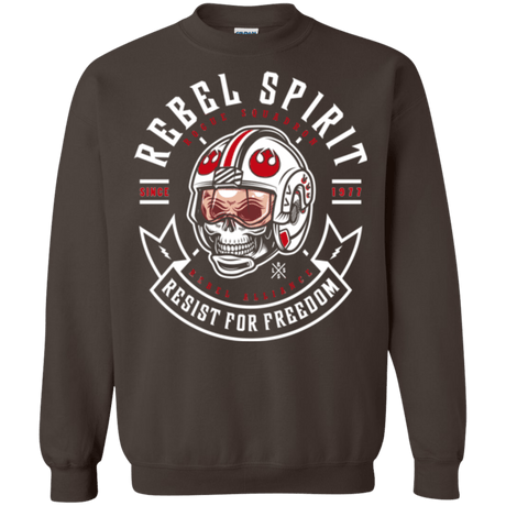 Sweatshirts Dark Chocolate / Small Rebel Since 1977 Crewneck Sweatshirt