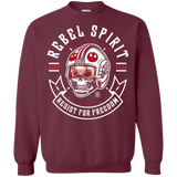 Sweatshirts Maroon / Small Rebel Since 1977 Crewneck Sweatshirt