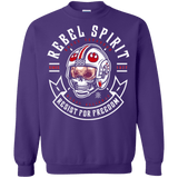Sweatshirts Purple / Small Rebel Since 1977 Crewneck Sweatshirt