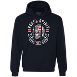 Sweatshirts Navy / Small Rebel Since 1977 Premium Fleece Hoodie
