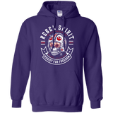 Sweatshirts Purple / Small Rebel Since 1977 Pullover Hoodie