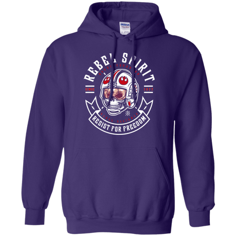 Sweatshirts Purple / Small Rebel Since 1977 Pullover Hoodie