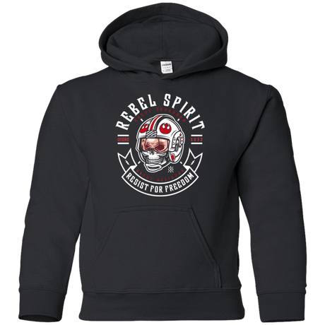 Sweatshirts Black / YS Rebel Since 1977 Youth Hoodie