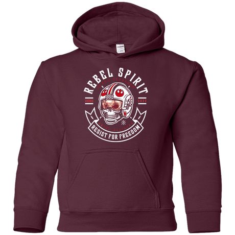 Sweatshirts Maroon / YS Rebel Since 1977 Youth Hoodie