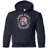 Sweatshirts Navy / YS Rebel Since 1977 Youth Hoodie