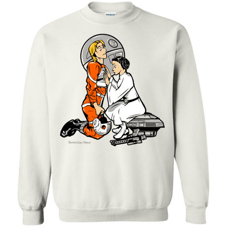 Sweatshirts White / Small Rebellion Hero Crewneck Sweatshirt