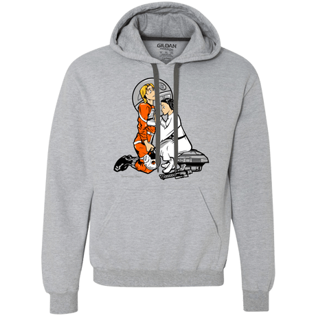 Sweatshirts Sport Grey / Small Rebellion Hero Premium Fleece Hoodie