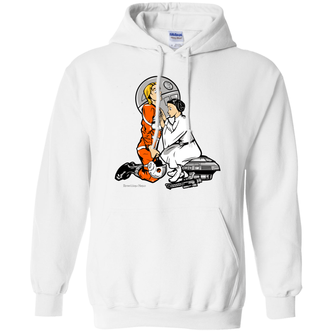 Sweatshirts White / Small Rebellion Hero Pullover Hoodie