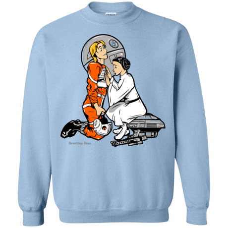 Sweatshirts Light Blue / Small Rebellon Hero Crewneck Sweatshirt