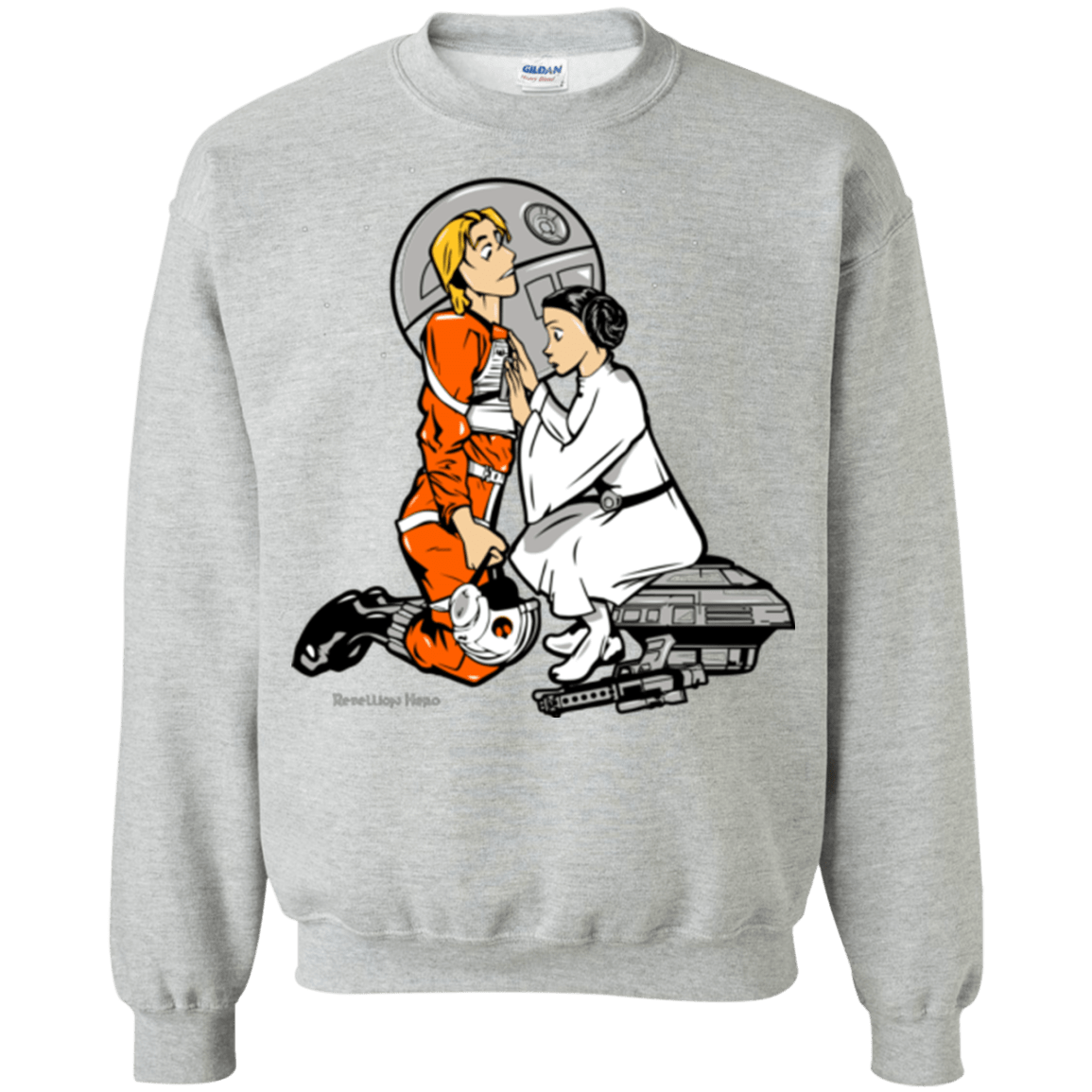 Sweatshirts Sport Grey / Small Rebellon Hero Crewneck Sweatshirt