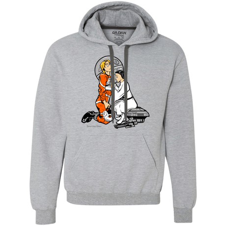 Sweatshirts Sport Grey / Small Rebellon Hero Premium Fleece Hoodie