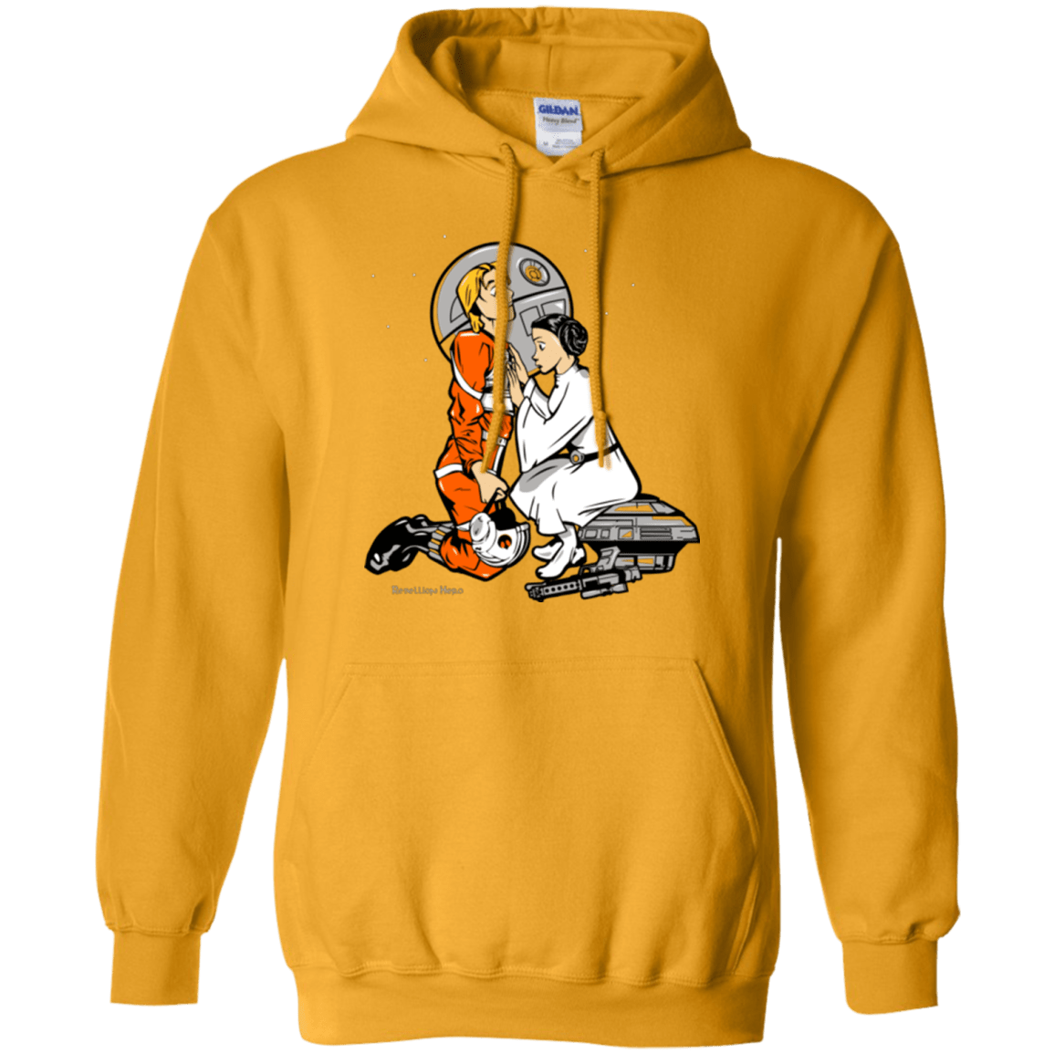Sweatshirts Gold / Small Rebellon Hero Pullover Hoodie