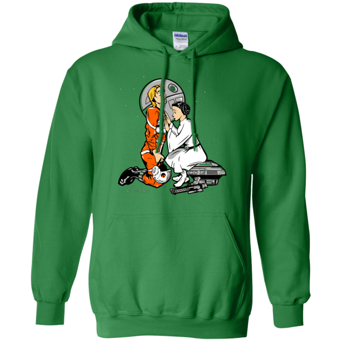Sweatshirts Irish Green / Small Rebellon Hero Pullover Hoodie