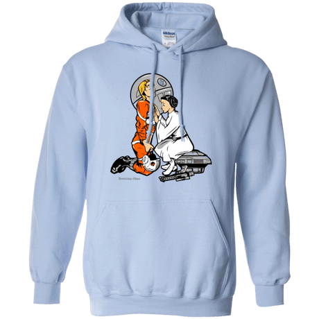 Sweatshirts Light Blue / Small Rebellon Hero Pullover Hoodie