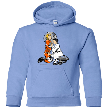 Sweatshirts Carolina Blue / YS Rebellon Hero Youth Hoodie