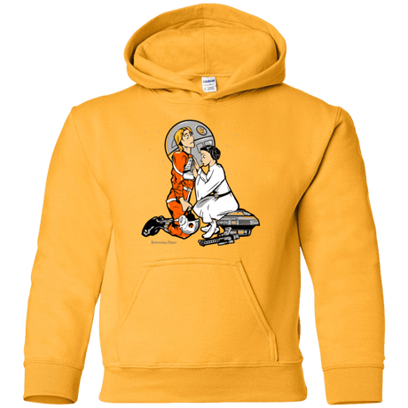 Sweatshirts Gold / YS Rebellon Hero Youth Hoodie