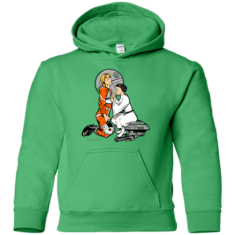 Sweatshirts Irish Green / YS Rebellon Hero Youth Hoodie