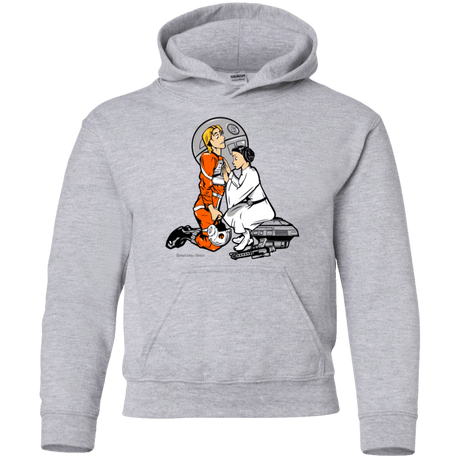 Sweatshirts Sport Grey / YS Rebellon Hero Youth Hoodie