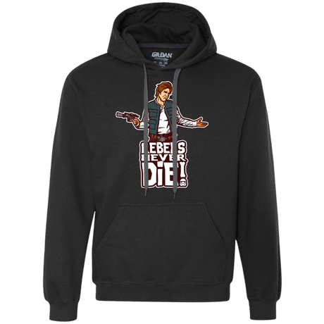 Sweatshirts Black / S Rebels Never Die Premium Fleece Hoodie