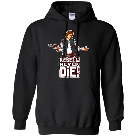Sweatshirts Black / S Rebels Never Die Pullover Hoodie