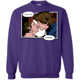 Sweatshirts Purple / S Rebelstein Kiss Crewneck Sweatshirt