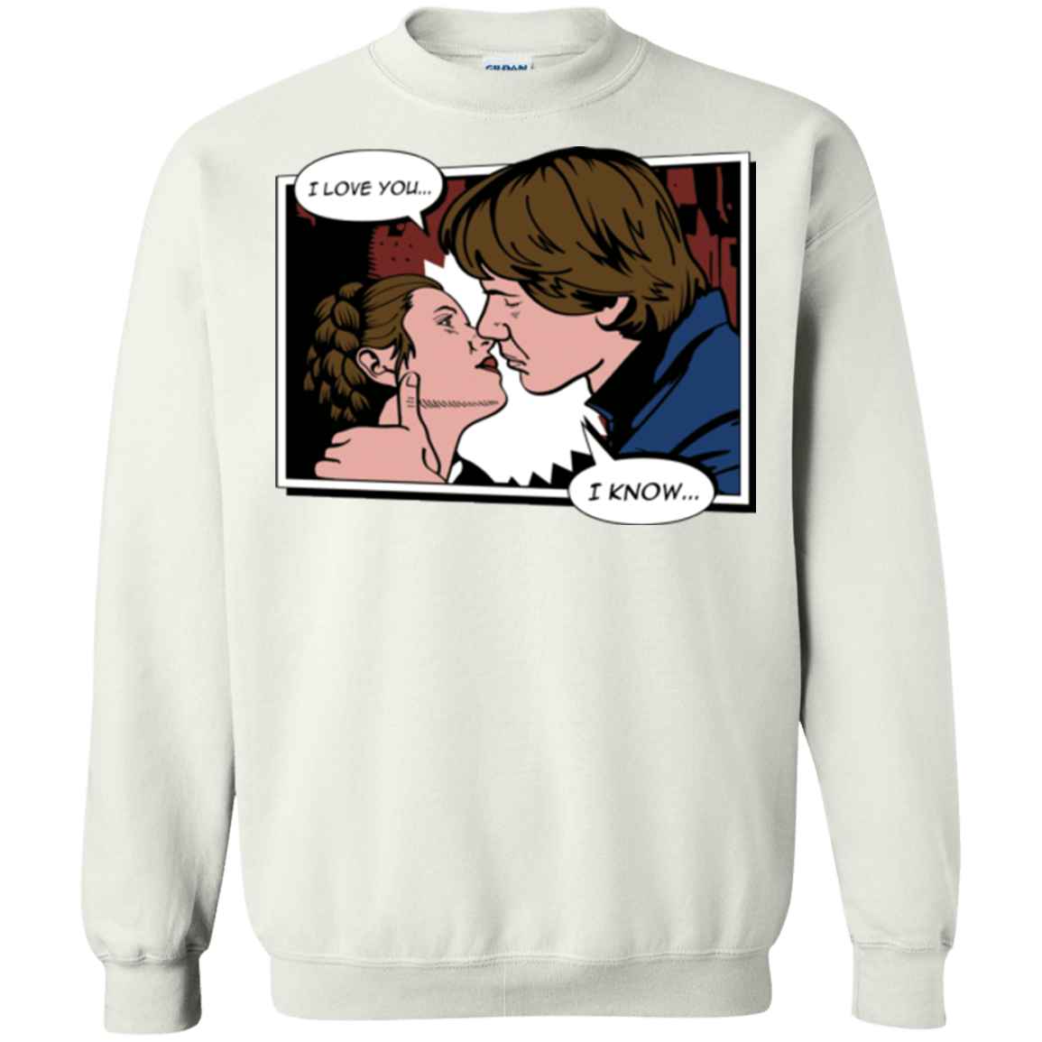 Sweatshirts White / S Rebelstein Kiss Crewneck Sweatshirt