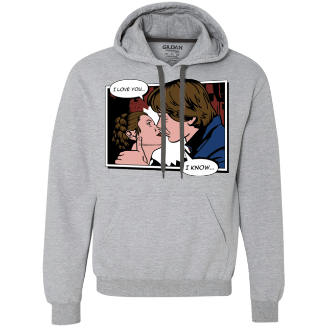 Sweatshirts Sport Grey / S Rebelstein Kiss Premium Fleece Hoodie