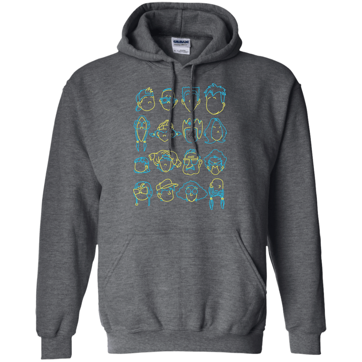 Sweatshirts Dark Heather / S RECESS Pullover Hoodie