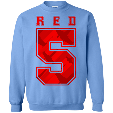 Sweatshirts Carolina Blue / Small Red 5 Crewneck Sweatshirt