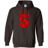 Sweatshirts Dark Chocolate / Small Red 5 Pullover Hoodie