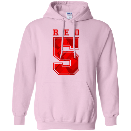 Sweatshirts Light Pink / Small Red 5 Pullover Hoodie