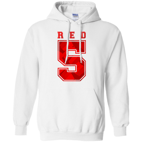 Sweatshirts White / Small Red 5 Pullover Hoodie