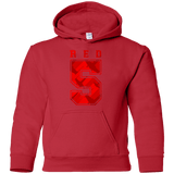 Sweatshirts Red / YS Red 5 Youth Hoodie