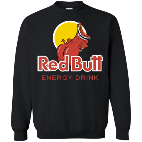 Sweatshirts Black / Small Red butt Crewneck Sweatshirt