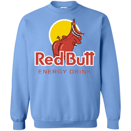 Sweatshirts Carolina Blue / Small Red butt Crewneck Sweatshirt