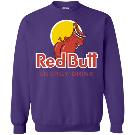 Sweatshirts Purple / Small Red butt Crewneck Sweatshirt