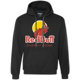 Sweatshirts Black / Small Red butt Premium Fleece Hoodie