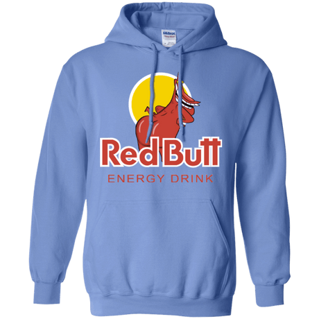 Sweatshirts Carolina Blue / Small Red butt Pullover Hoodie