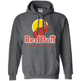 Sweatshirts Dark Heather / Small Red butt Pullover Hoodie