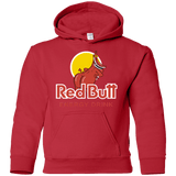 Sweatshirts Red / YS Red butt Youth Hoodie