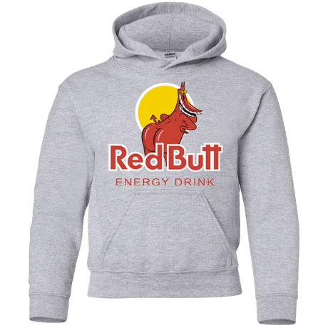 Sweatshirts Sport Grey / YS Red butt Youth Hoodie