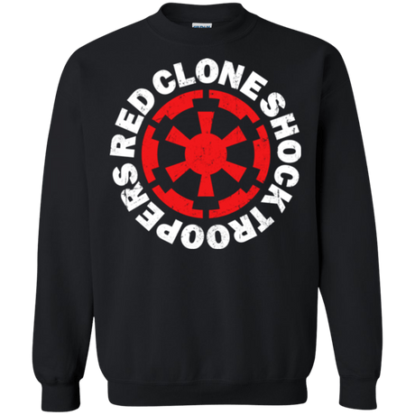 Sweatshirts Black / Small Red Clone Crewneck Sweatshirt