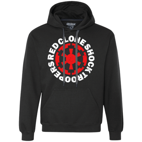 Sweatshirts Black / Small Red Clone Premium Fleece Hoodie