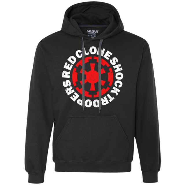 Sweatshirts Black / Small Red Clone Premium Fleece Hoodie
