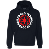 Sweatshirts Navy / Small Red Clone Premium Fleece Hoodie
