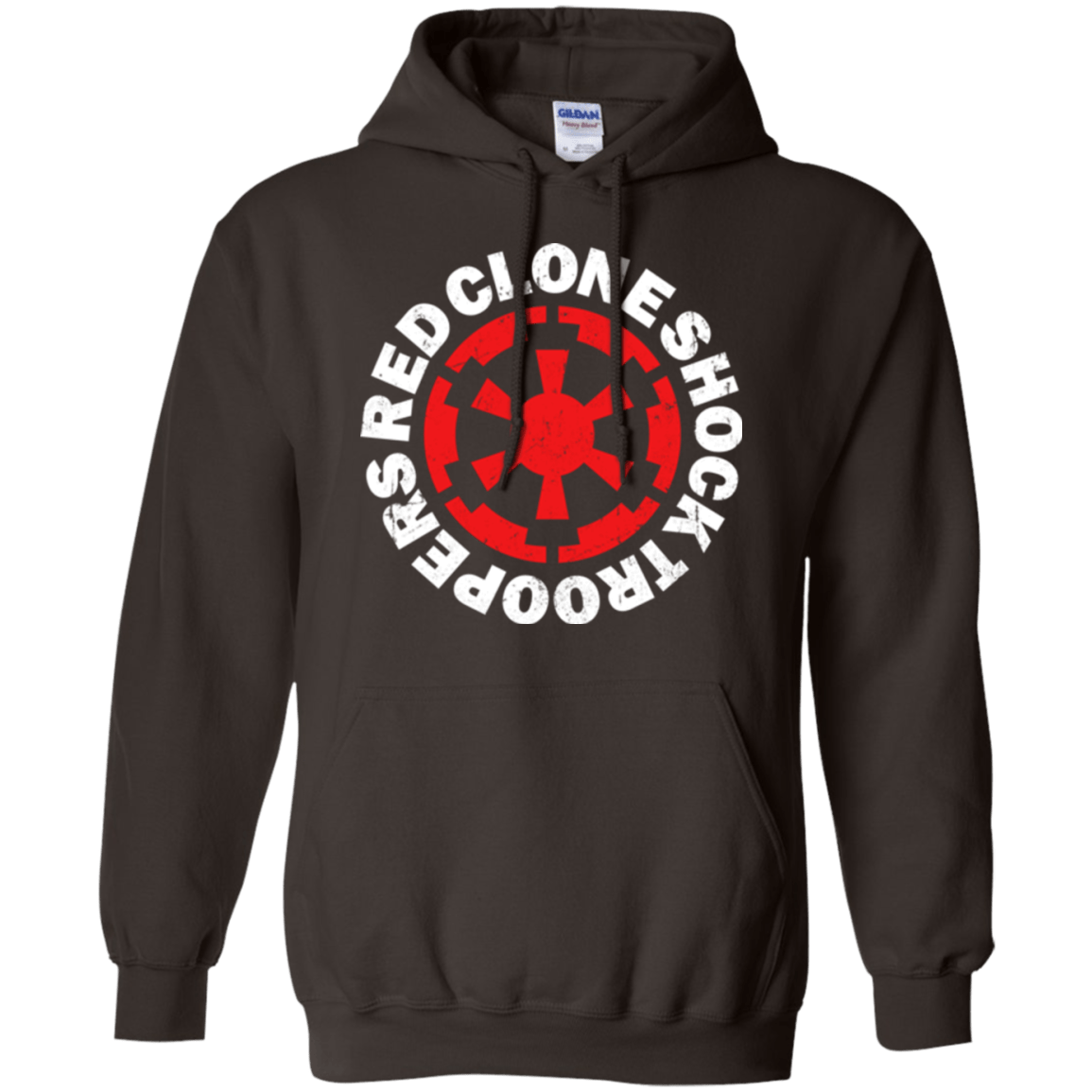 Sweatshirts Dark Chocolate / Small Red Clone Pullover Hoodie